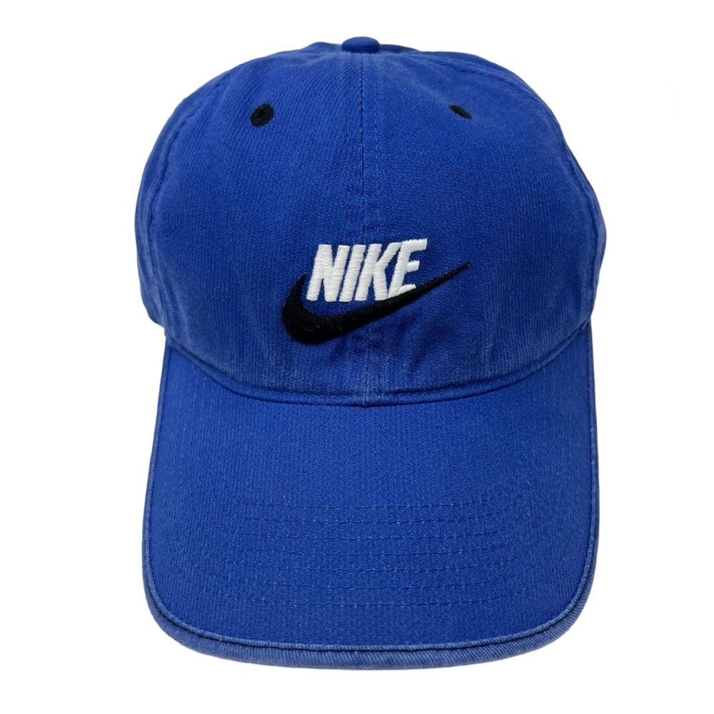 Nike Y2K Royal Blue with Black & White Detailing Baseball Hat